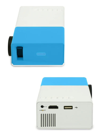 YG300 Portable Mini Projector, High-Definition Television, USB, SD Memory Support, Outdoor Movie Projector